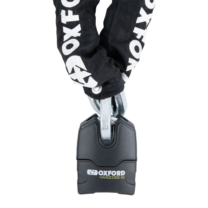 Oxford Hardcore XC Double-Lock Padlock & Chain LK172