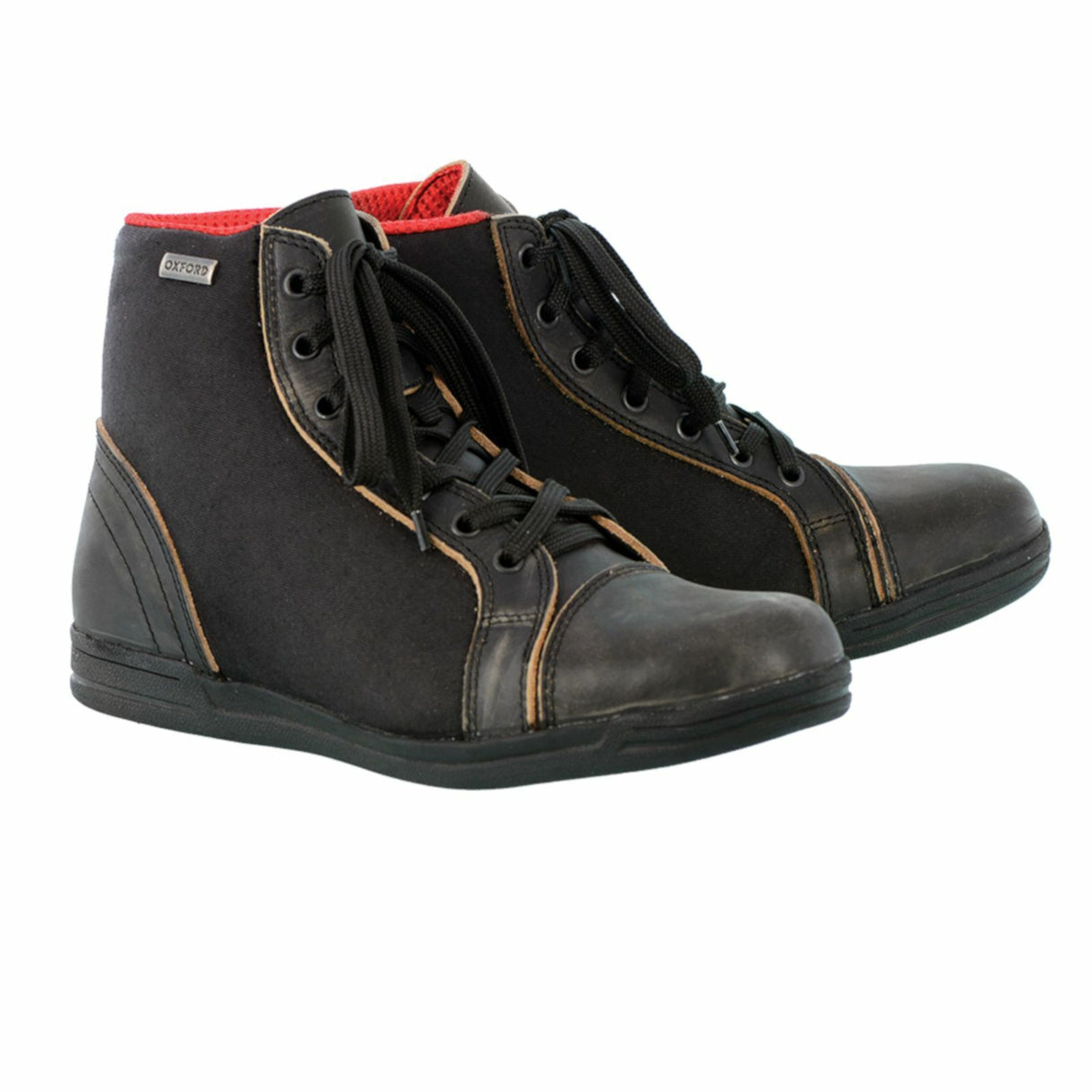 Oxford Jericho Waterproof High Top Trainers - Black