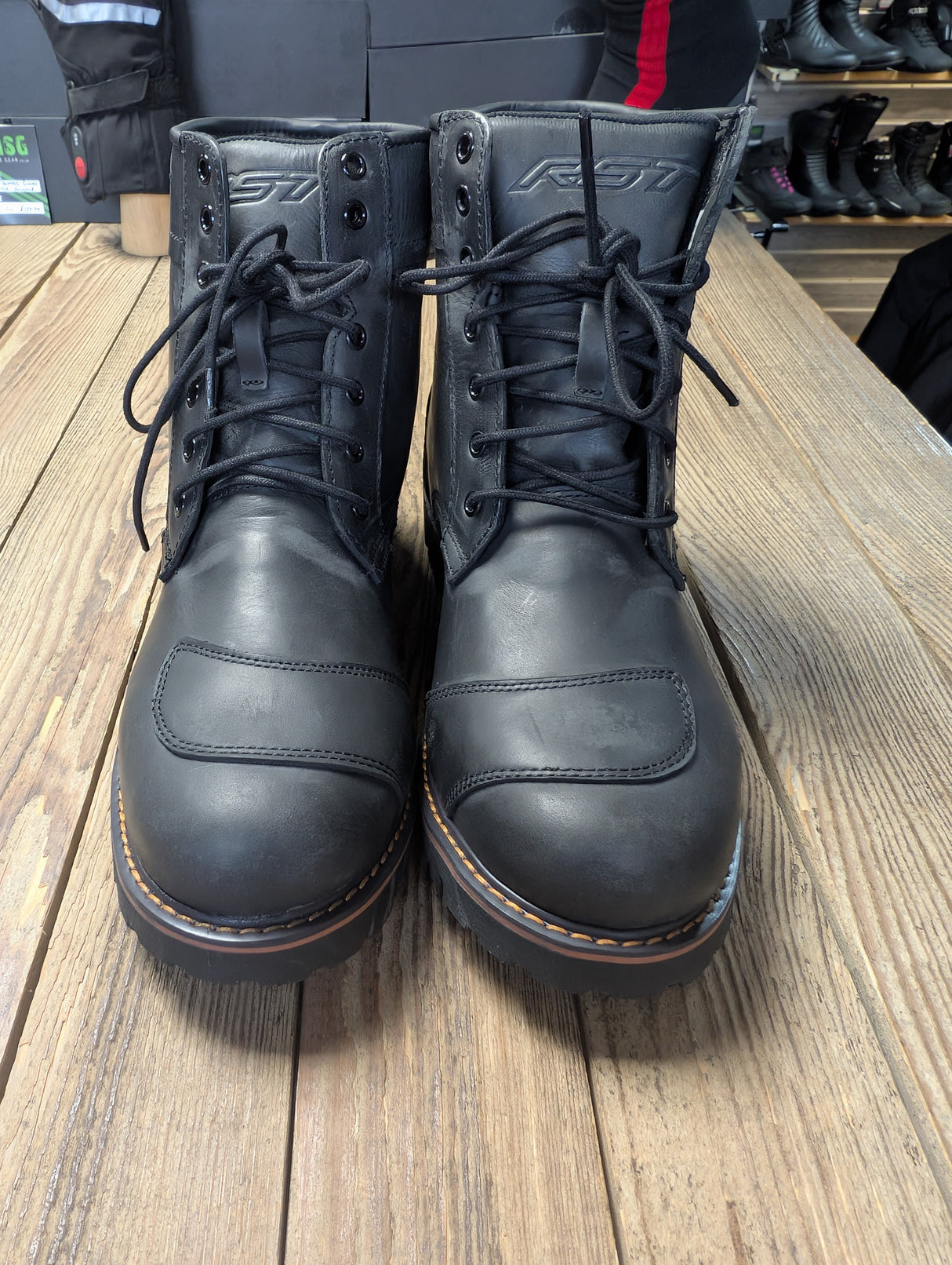 RST Roadster CE Waterproof Mens Boot Black 45 (Distressed)