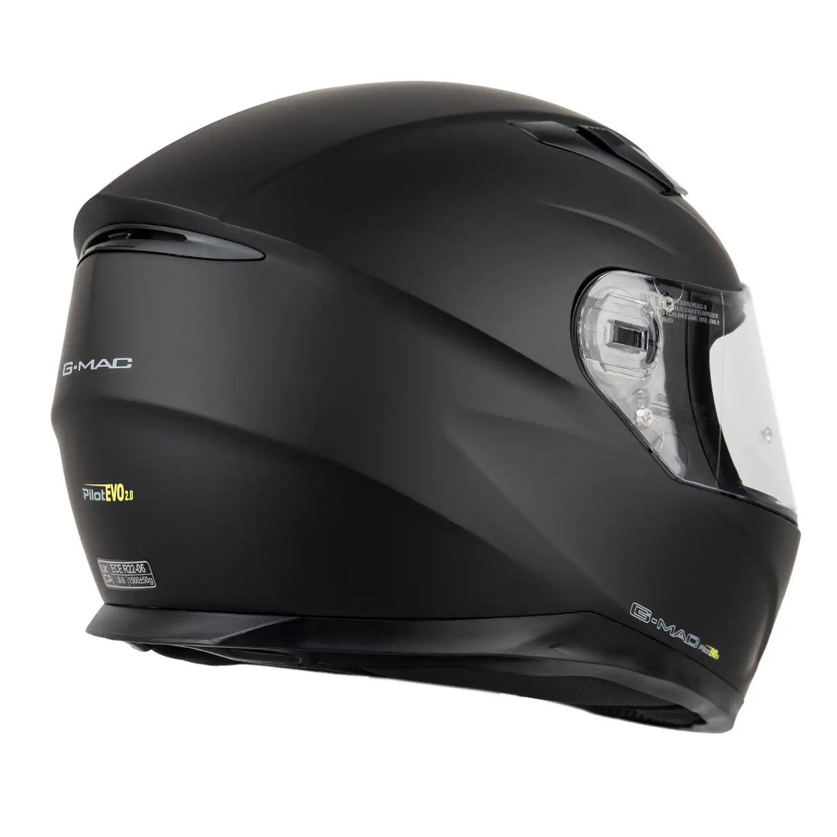 G-Mac Pilot Evo 2.0 Full Face Motorcycle Helmet