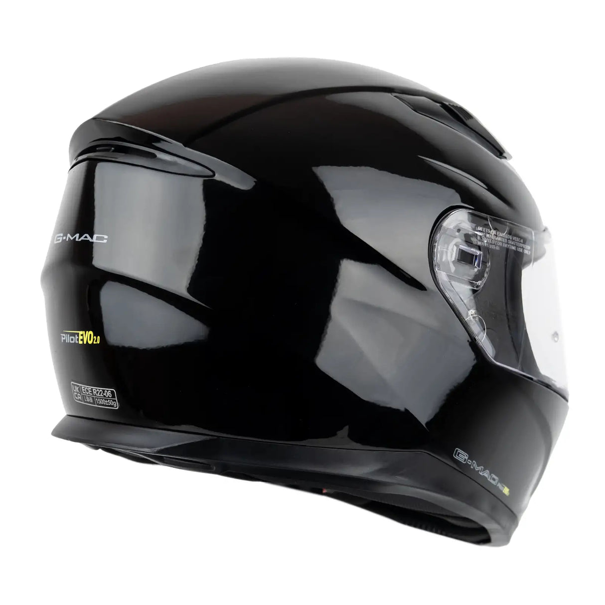 G-Mac Pilot Evo 2.0 Full Face Motorcycle Helmet