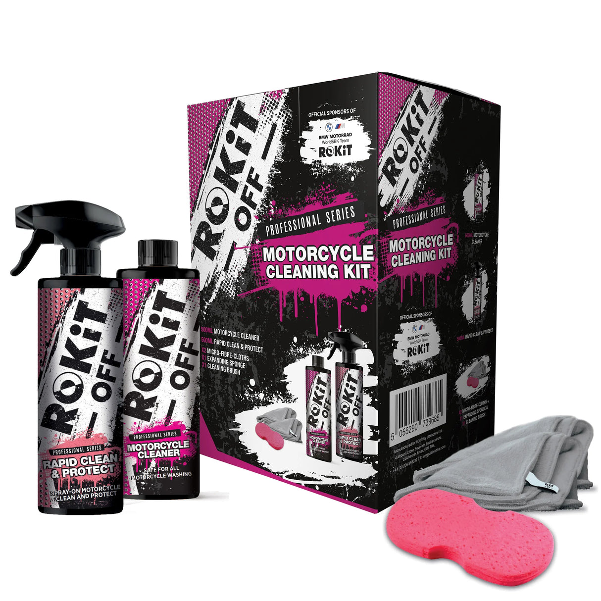 ROKiT OFF Motorcycle Cleaning Kit