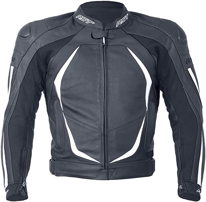 RST Ladies 1935 Blade II Leather Sports Jacket - White/Black