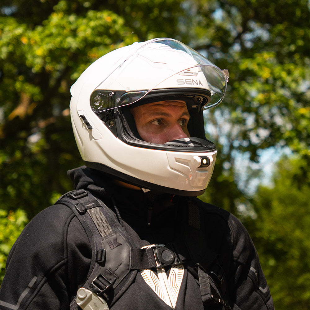 SENA Phantom ANC Smart Full Face Helmet with Integrated Intercom