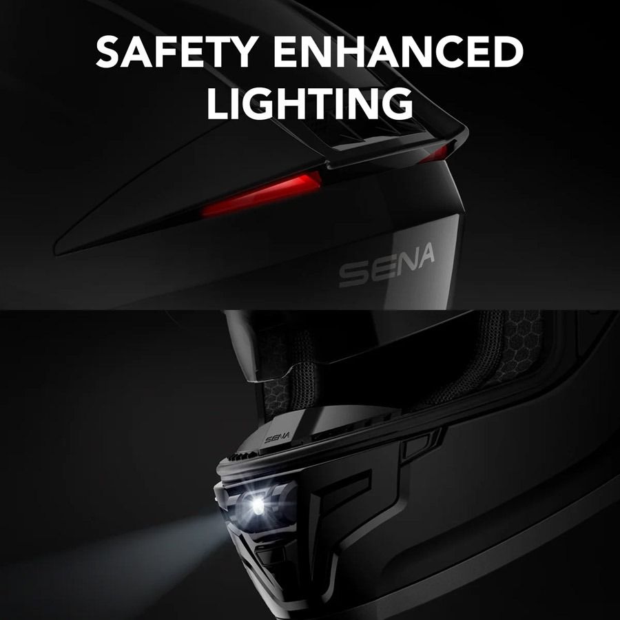 SENA Specter Smart Flip Front Helmet with Integrated Intercom