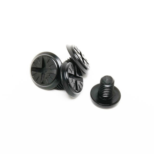 Shoei Base Plate QR Screw Kit - Black