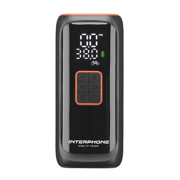 Interphone Smart Air Pump - Portable Recharchable Tyre Inflator Air Compressor