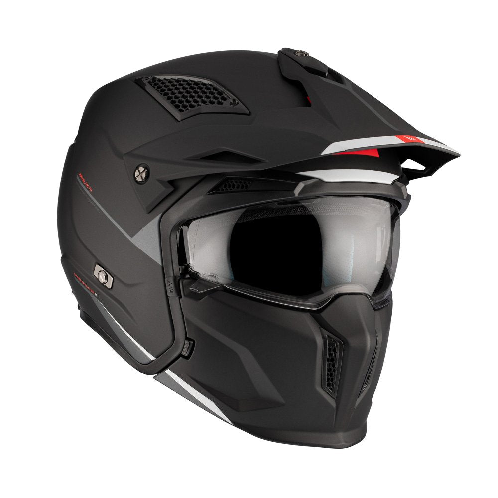 MT Streetfighter SV S Motorcycle Helmet with Removable Face Mask