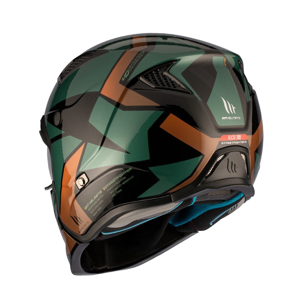 MT Streetfighter SV S Motorcycle Helmet with Removable Face Mask