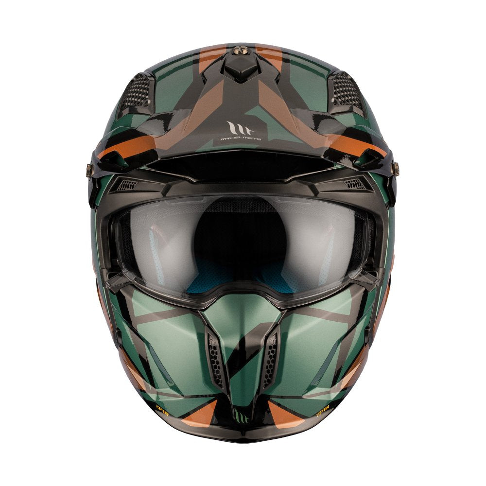 MT Streetfighter SV S Motorcycle Helmet with Removable Face Mask