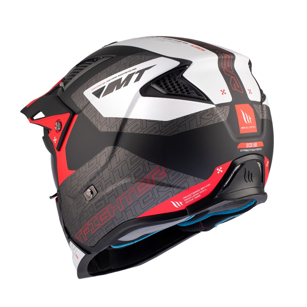 MT Streetfighter SV S Motorcycle Helmet with Removable Face Mask