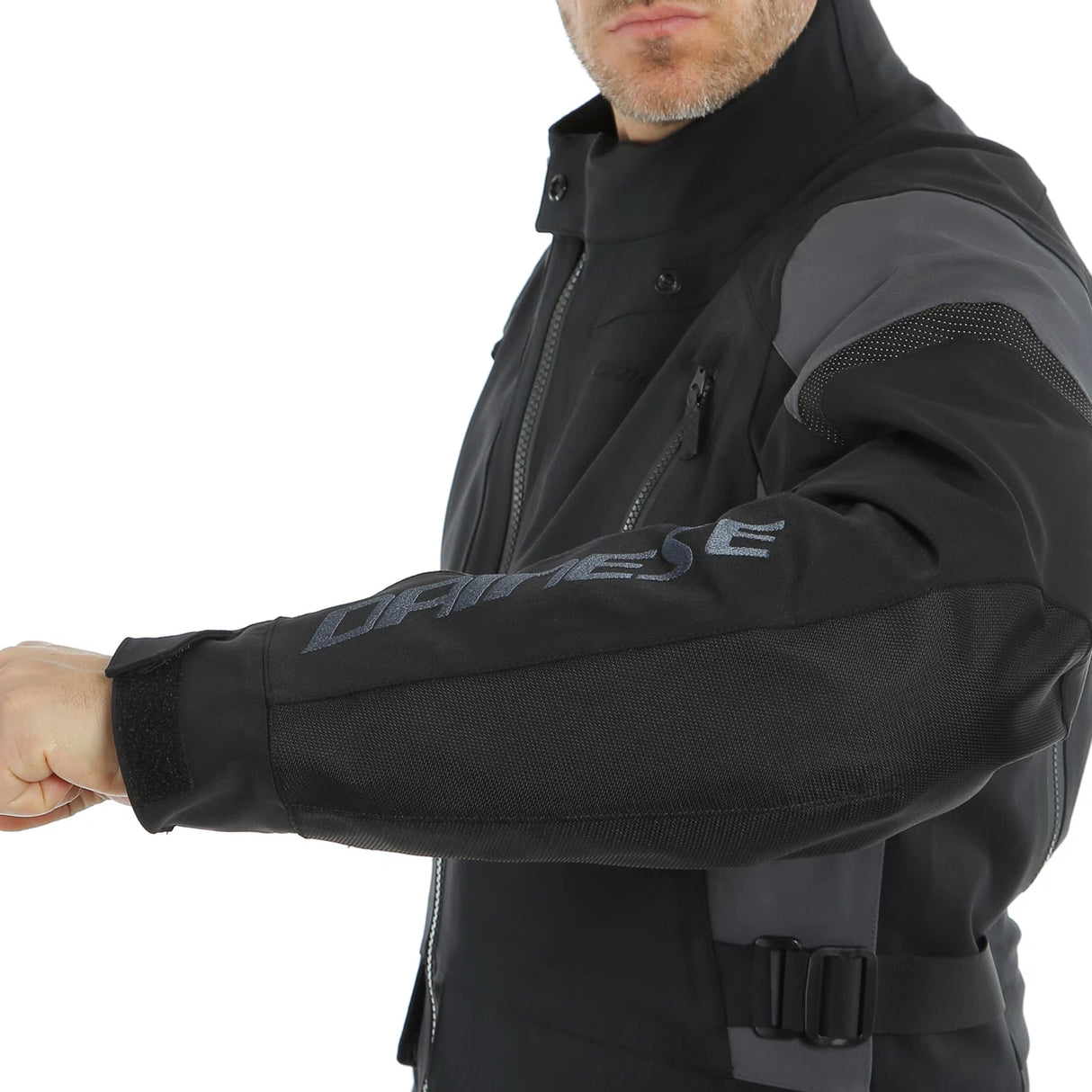 Dainese Tonale D-Dry Waterproof Textile Jacket - Black / Ebony / Black