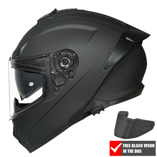 SMK Typhoon Full Face Helmet + Free Dark Visor