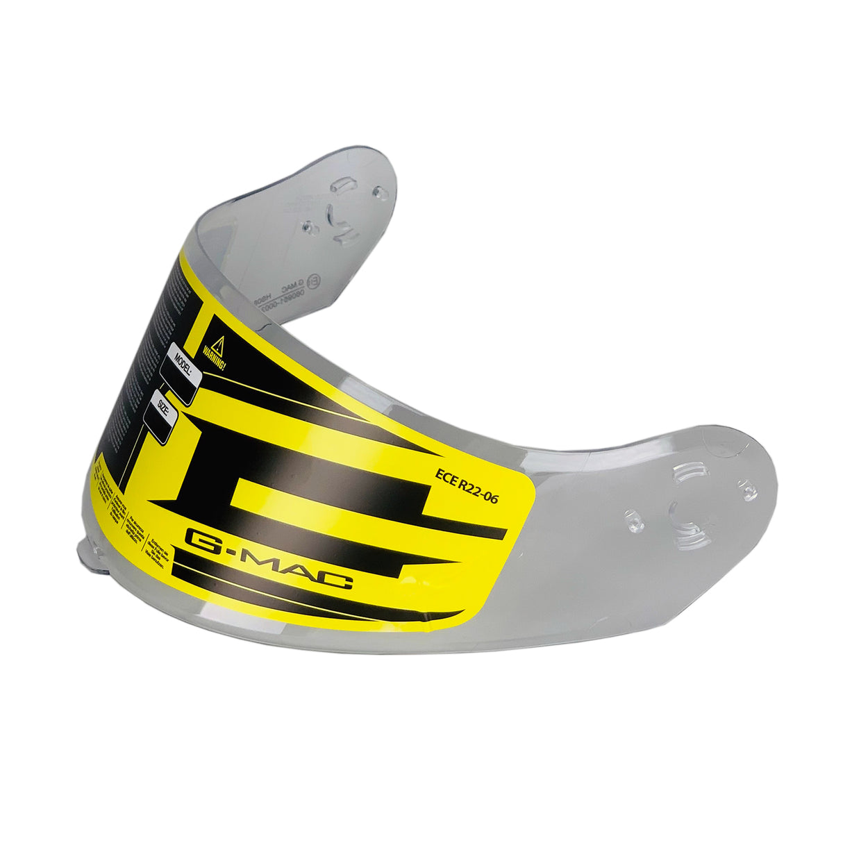 G-Mac Axis Evo 2.0 Pinlock Ready Visor - Clear