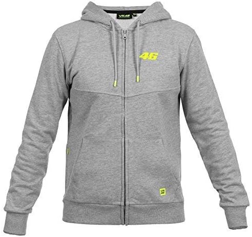 Official VR46 Rossi Core Collection Hoody - Grey