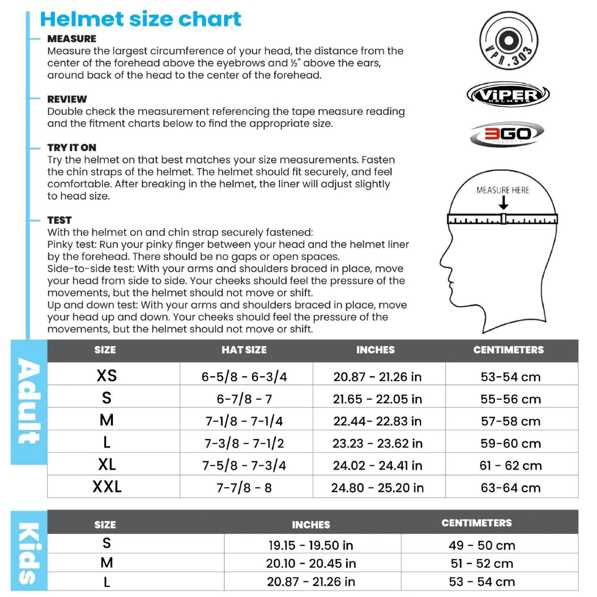 Viper F656 Vintage Full Face Helmet - Matt Black