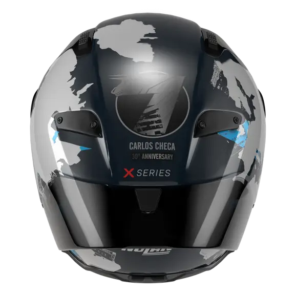 Nolan X-804 RS Checa 30th Anniversary Special Edition 355 Ultra Carbon Helmet