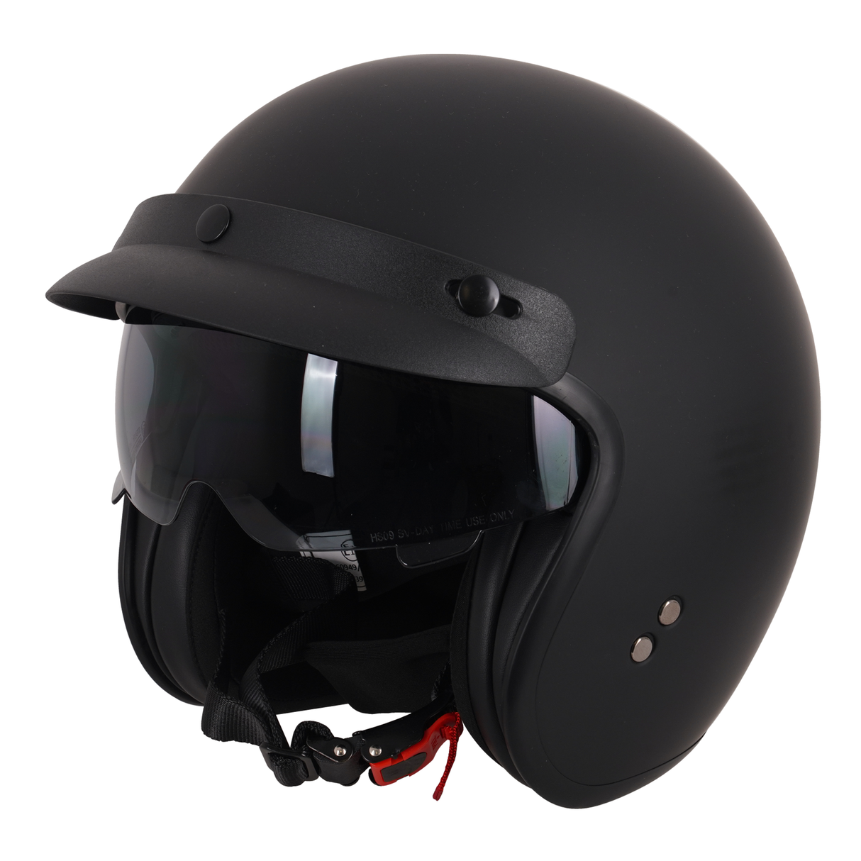 MIDA MV-7 Open Face Motorcycle Helmet with Peak
