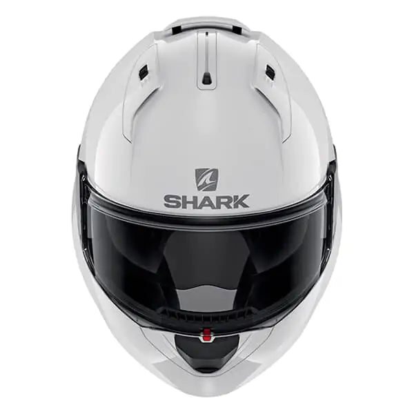 Shark Evo ES Endless Flip Up DVS Motorcycle Helmet - White