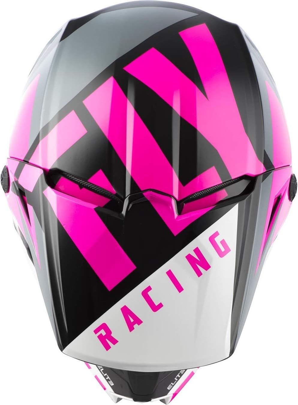 Fly 2019 Elite Youth Vigilant Motocross Helmet - Pink / Black