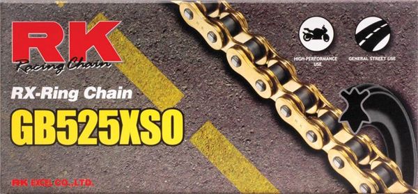 RK Chain GB525XSO Gold
