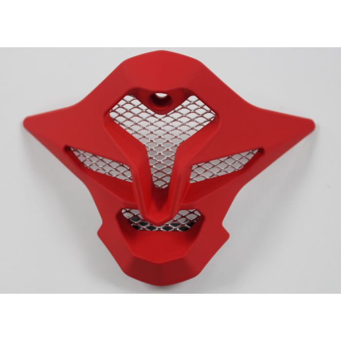 Shoei VFX-W Helmet Replacement Front Lower Vent - Matt Red