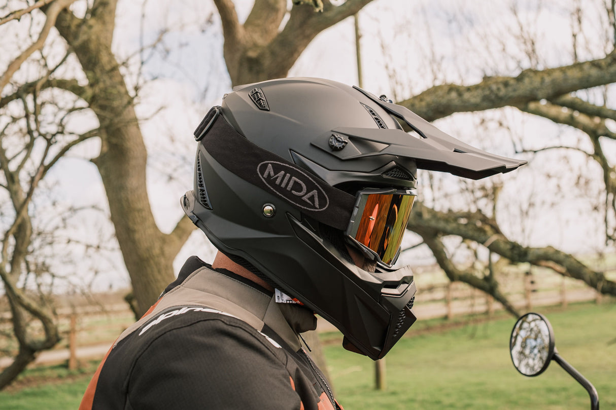 MIDA MV-8 Full Face MX Motocross Off Road Helmet