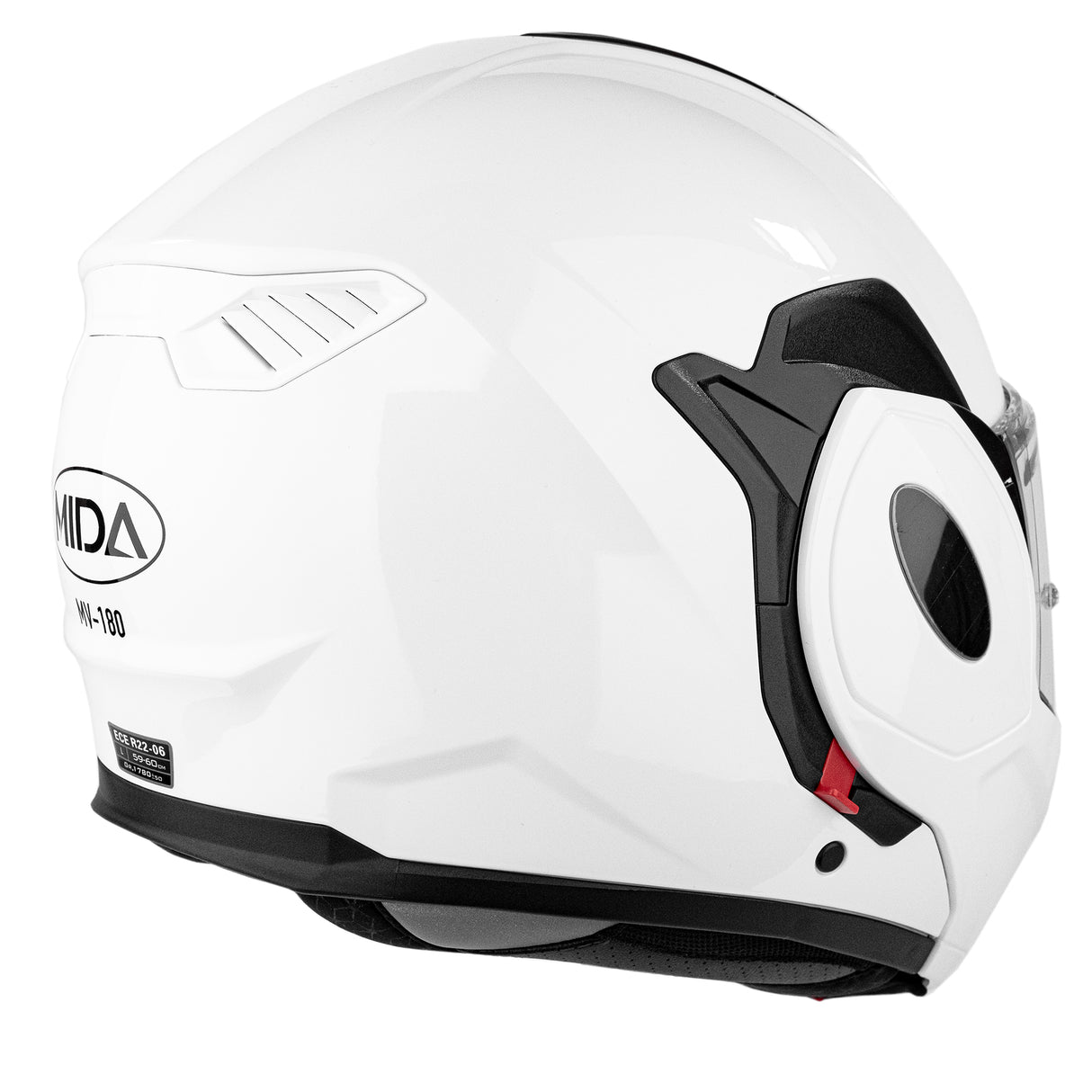 MIDA MV-180 Reversible Flip Back DVS Helmet + Pinlock Insert Included