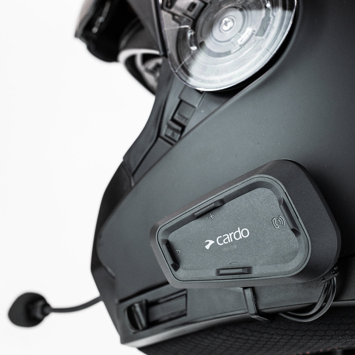 MIDA MV-5 Flip Front Helmet + Fitted Cardo Bluetooth Intercom System