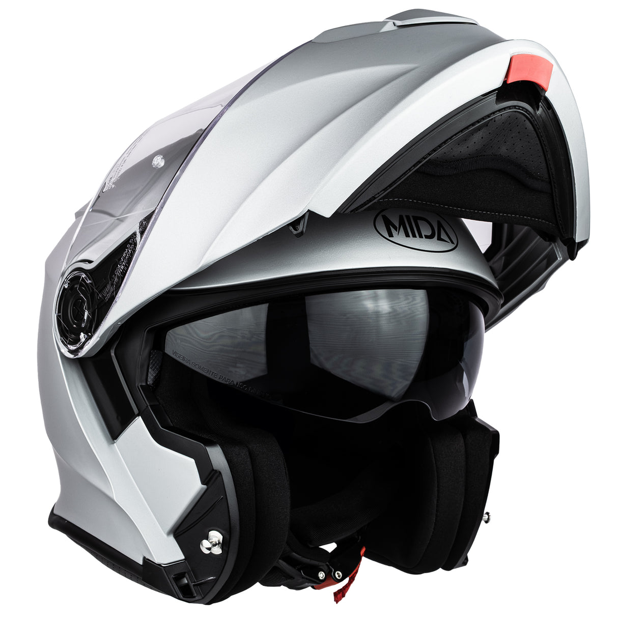 MIDA MV-2 Flip Front Motorcycle DVS Helmet