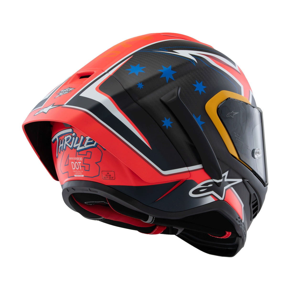 Alpinestars Supertech R10 Solid FIM Carbon Helmet