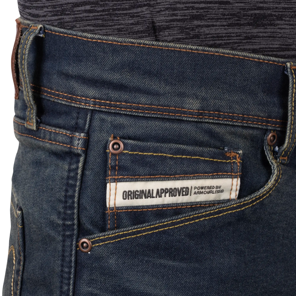 Oxford Marshal Straight Original Approved AAA Single Layer Riding Jeans