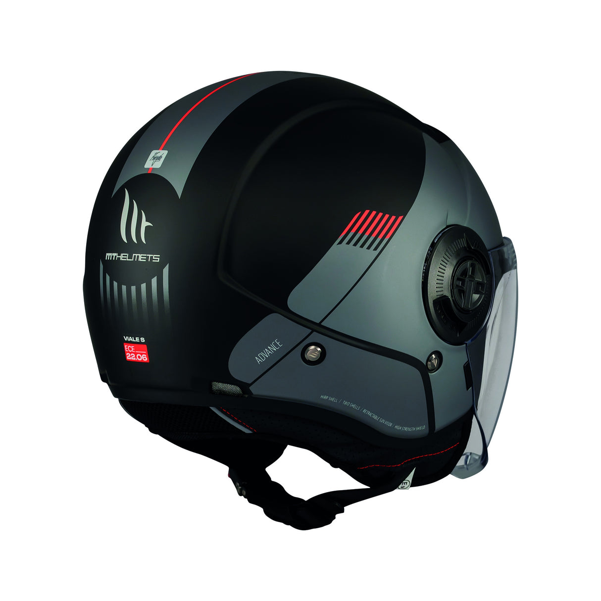 MT Viale SV S Jet Open Face Motorcycle Helmet