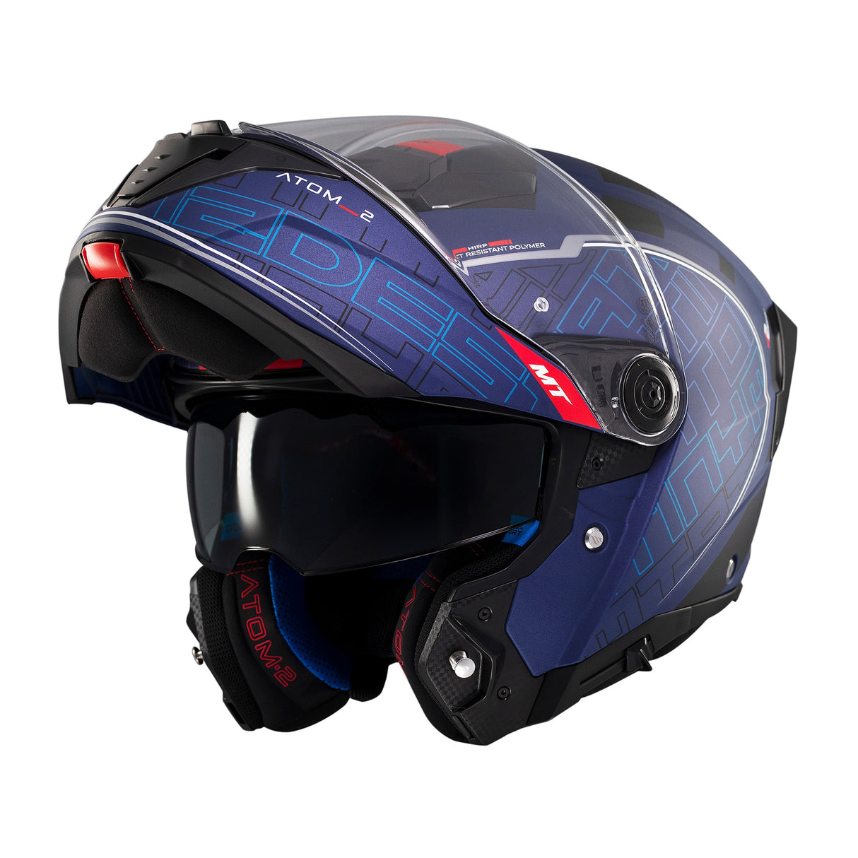 MT Atom 2 Flip Front Motorcycle Helmet