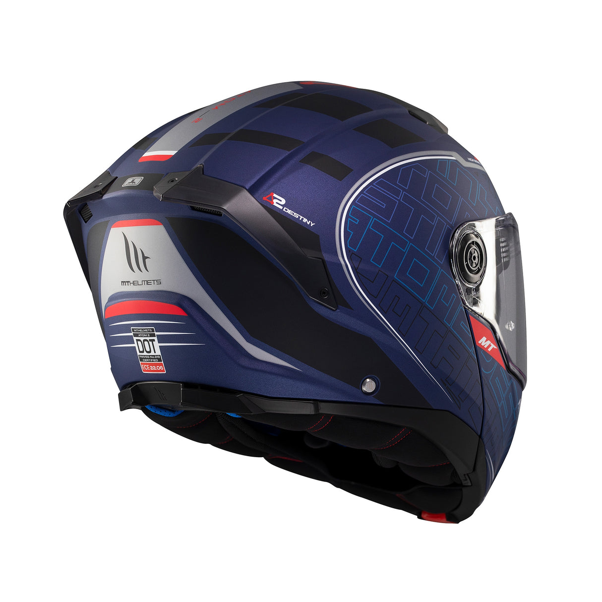 MT Atom 2 Flip Front Motorcycle Helmet