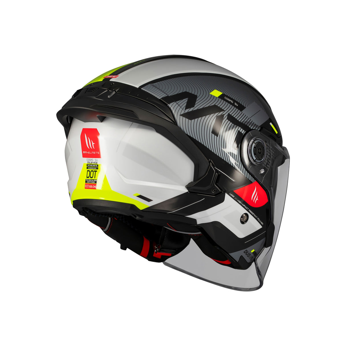 MT Cosmo Jet Open Face Motorcycle Helmet