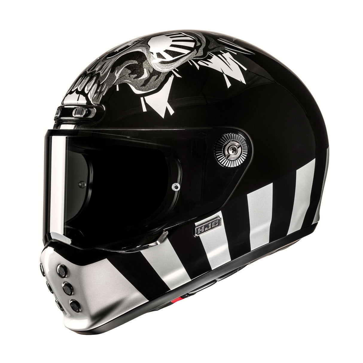 HJC V10 Vintage Retro Fibreglass Full Face Helmet