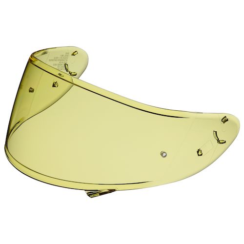 Shoei X-Spirit3/NXR Motorcycle Replacement Pinlock Ready Visor - Hi-Def Yellow