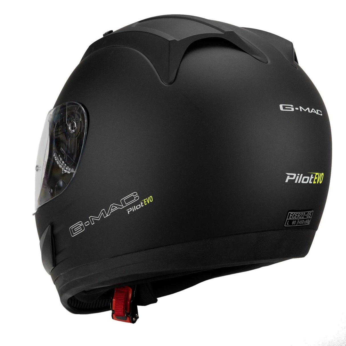 G-Mac Pilot Evo Full Face Motorcycle Helmet