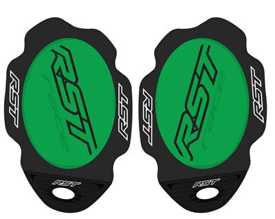 RST 1921 Knee Sliders TPU For RST Motorcycle Suits & Leathers - Green