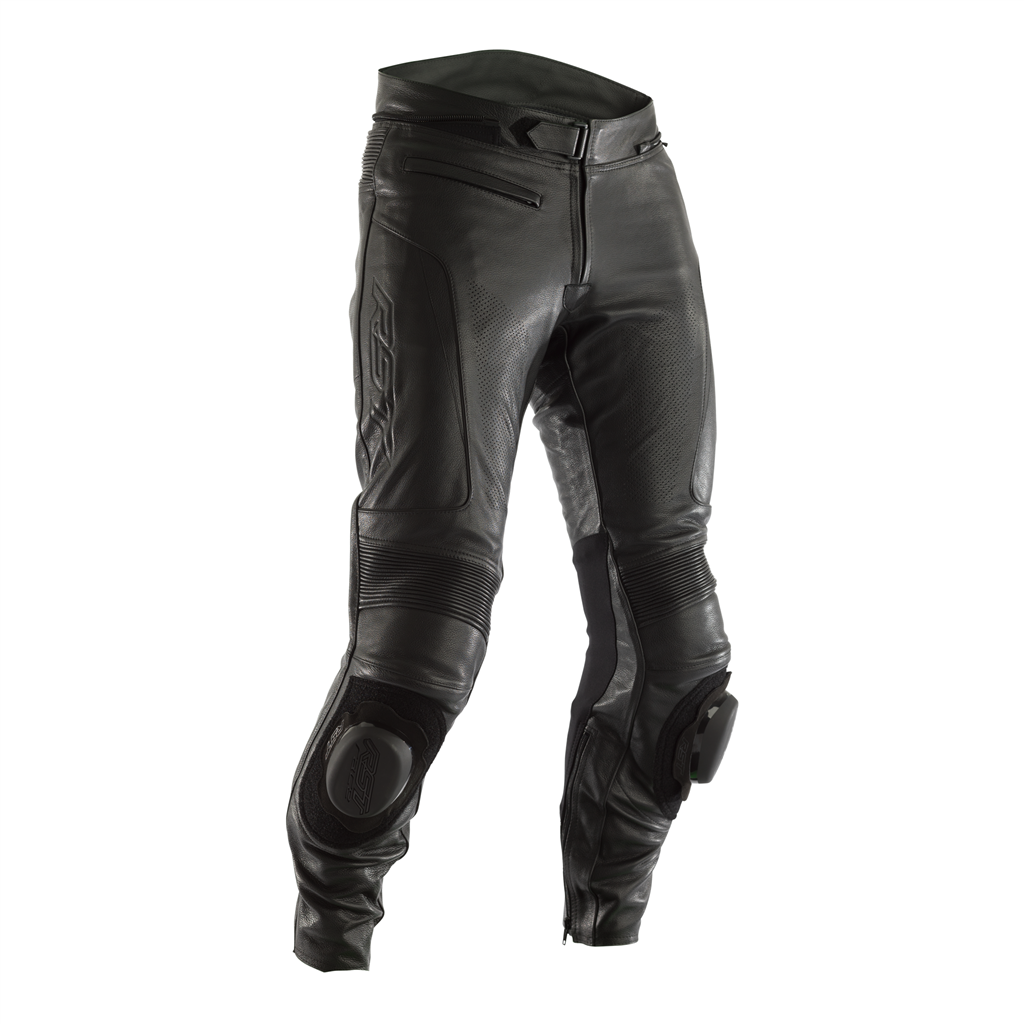 RST GT CE Approved Leather Trousers - Black
