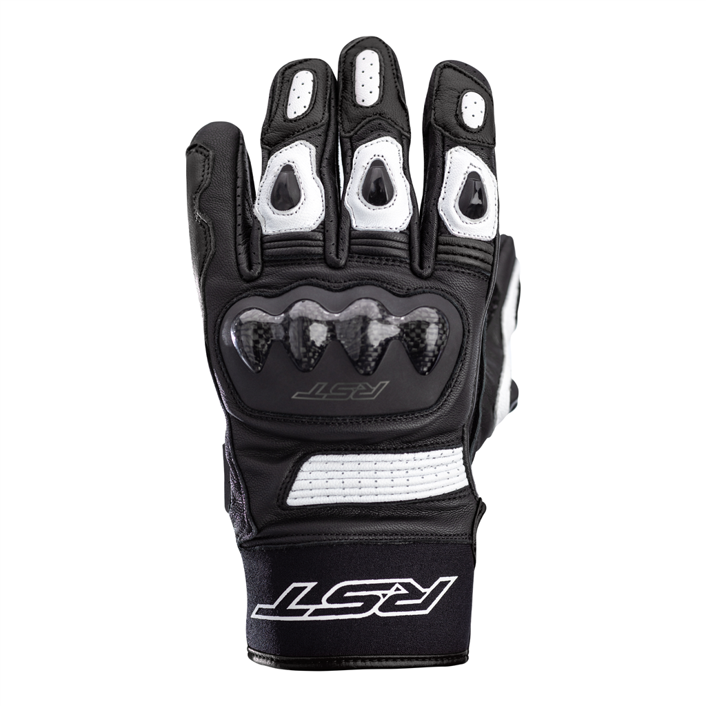RST Freestyle 2 CE Mens Glove - Black / White / White