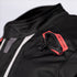 RST Endurance CE Mens Touring Waterproof Textile Jacket - Black / Silver / Red