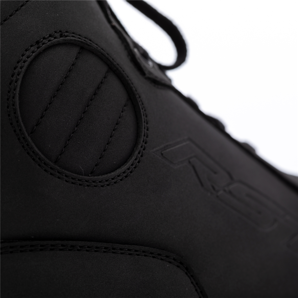 RST Hitop Moto Sneaker Urban Waterproof Boots Leather CE - Black