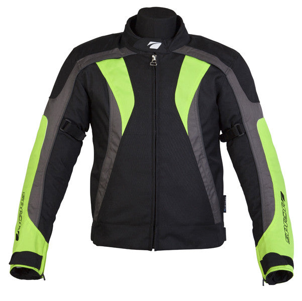 SPADA RPM WATERPROOF ARMOURED MOTORCYCLE MOTORBIKE JACKET BLACK/FLUO new - Spada - - MSG BIKE GEAR