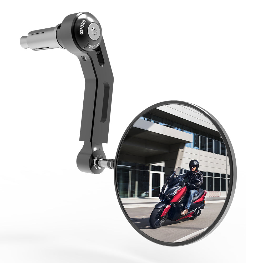 Oxford Premium Bar End Mirror (Single)