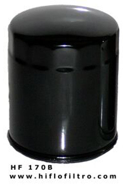 HIFLO HF170B BLACK OIL FILTER - Hiflo - - MSG BIKE GEAR