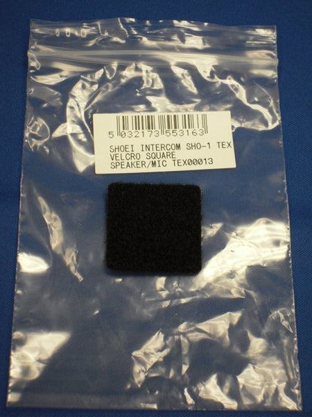 Shoei Intercom SHO-1 Tex Velcro Square