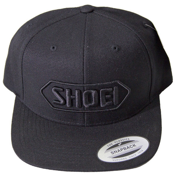 Official Shoei Premium Motorcycle Helmets Baseball Cap Hat - Black (Black Logo) - Shoei - - MSG BIKE GEAR