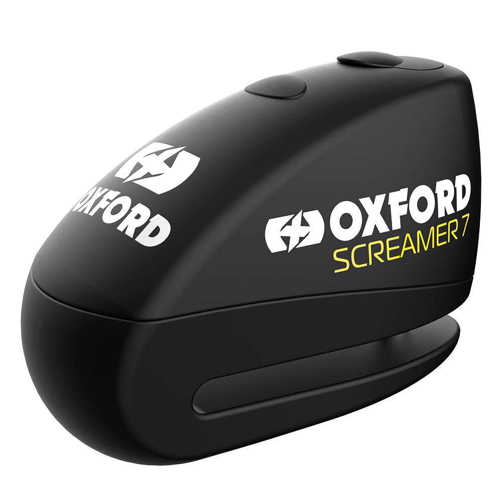 Oxford Screamer7 Alarm Disc Lock - Black